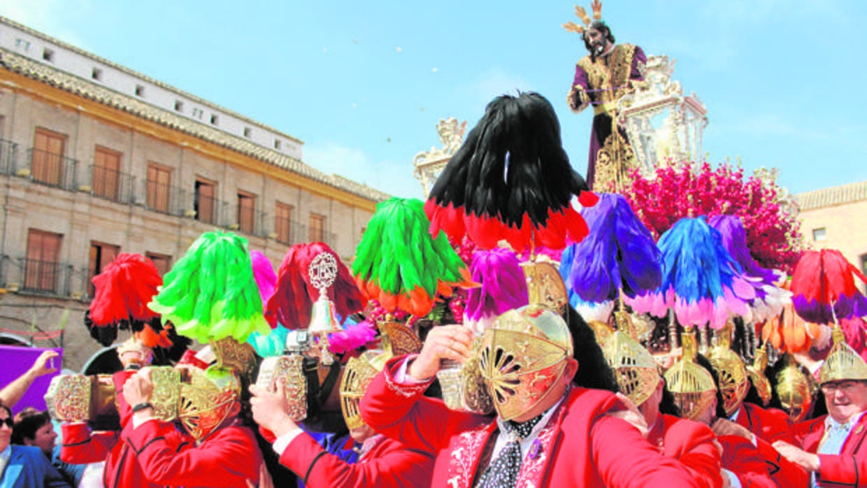 Prendimiento de Jesús por la turba colinegra , en el Viernes Santo de Baena