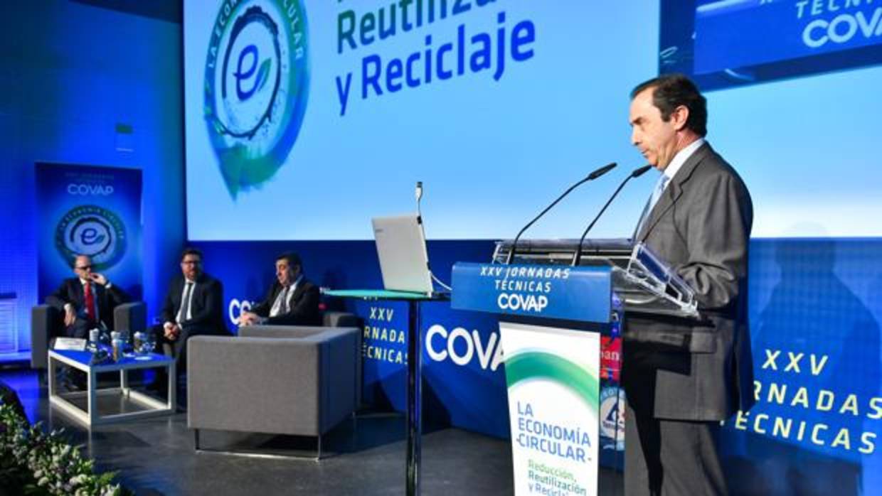 El presidente de Covap en las jornadas técnicas organizadas por la cooperativa