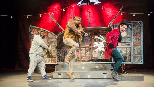 Puesta en escena del grupo