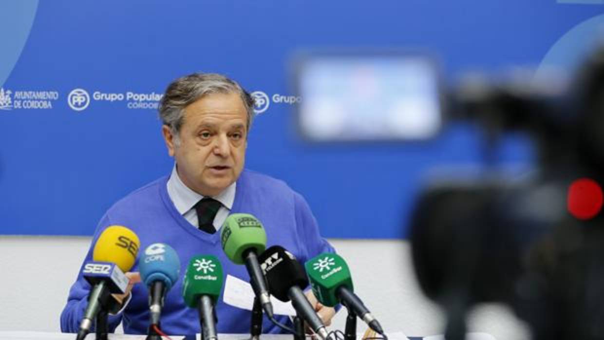 Salvador Fuentes, en una comparecencia