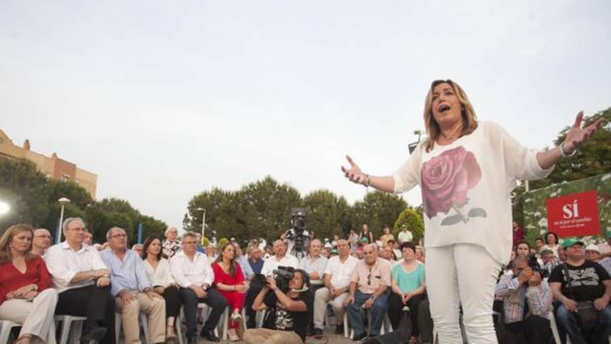 Susana Díaz, en un acto en Córdoba