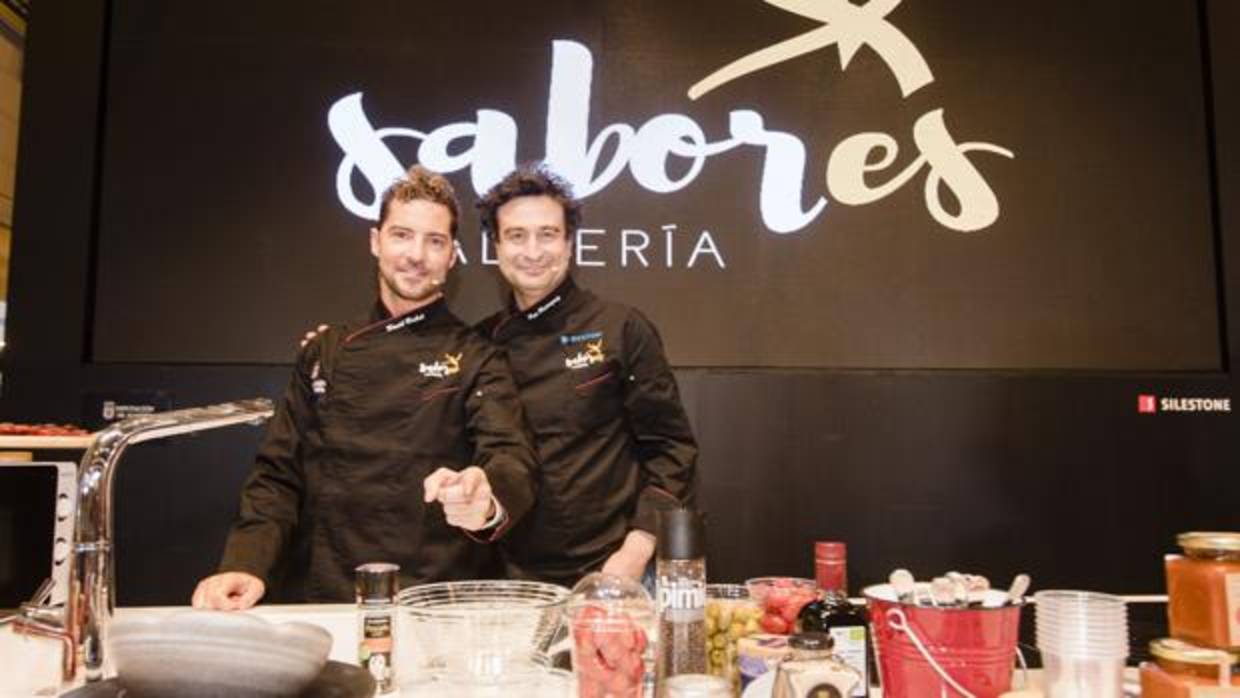 David Bisbal y Pepe Rodríguez han sido protagonistas de la marca Sabores Almería en el Salón Gourmets