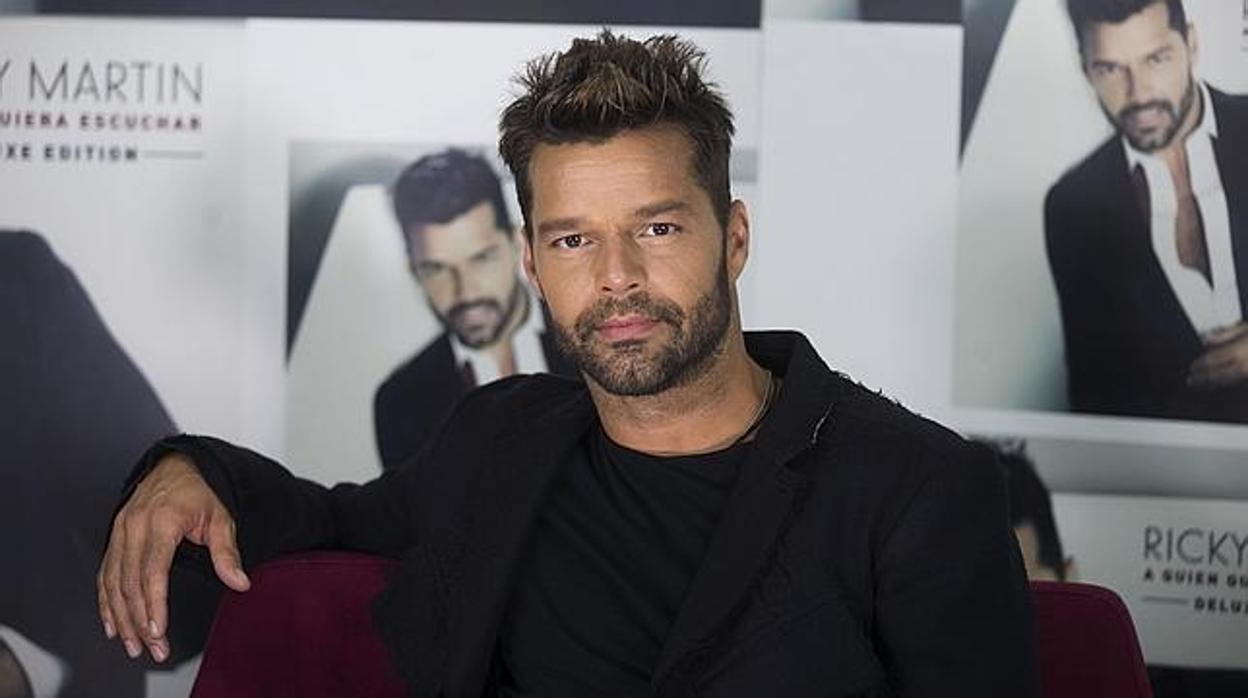 El cantante puertorriqueño Ricky Martin