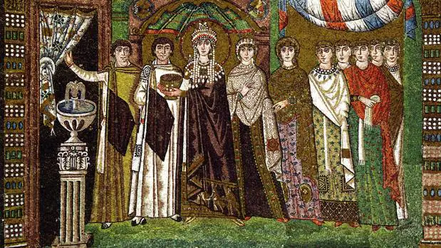 Mosaico de la emperatriz Teodora