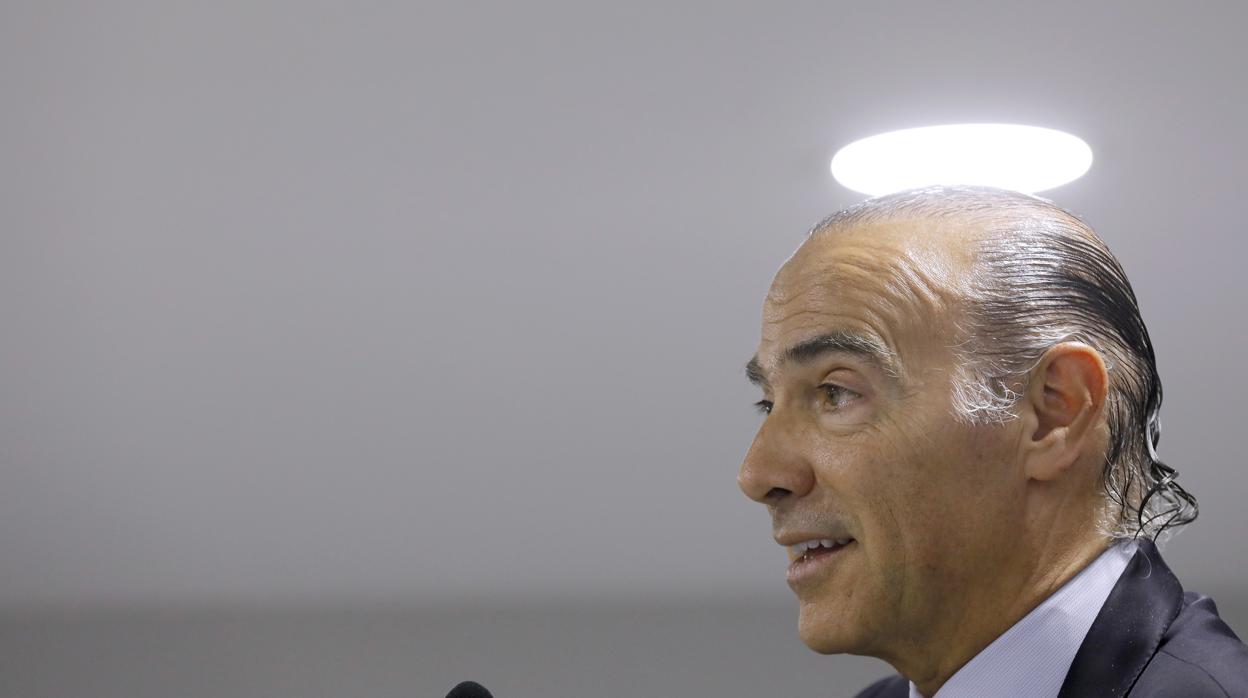 El director general del Córdoba CF, Luis Oliver