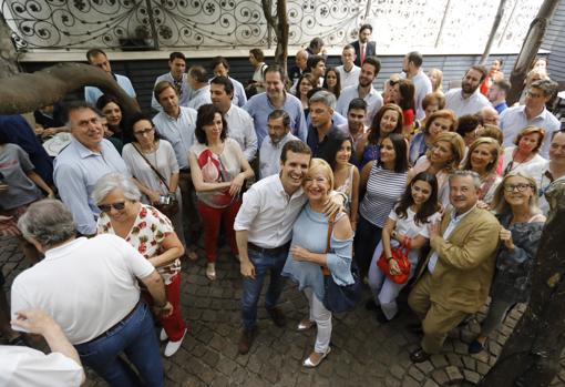 Pablo Casado en su acto en Córdoba