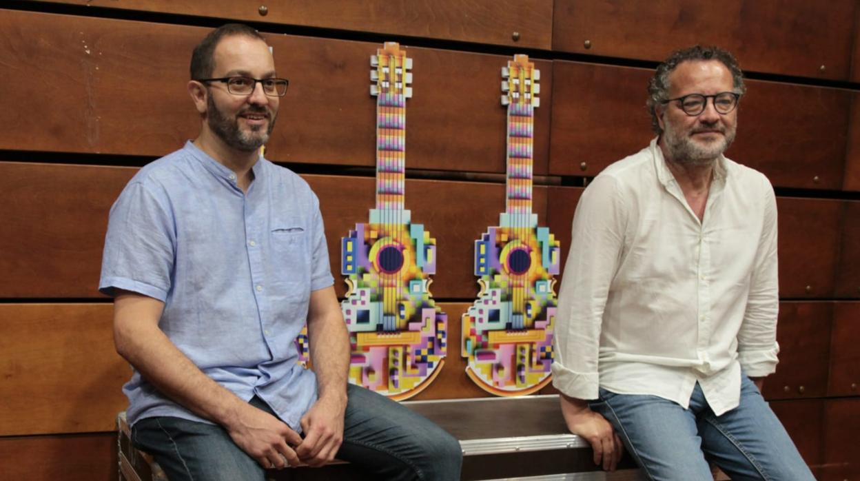 David Luque y Ramón López en rueda de prensa