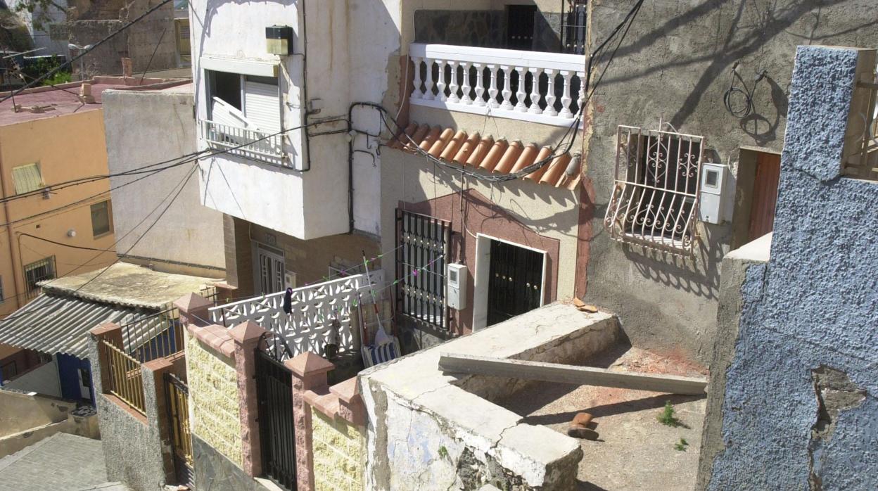 Una imagen de archivo del barrio de Pescadería, en Almería
