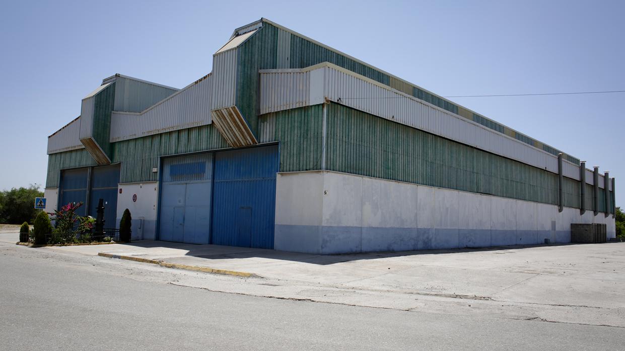 Imagen de la nave de San Roque que se convertirá en el Centro de Atención Temporal a Extranjeros.