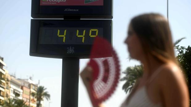 Primer día de la ola de calor con 42 grados y medio en Córdoba