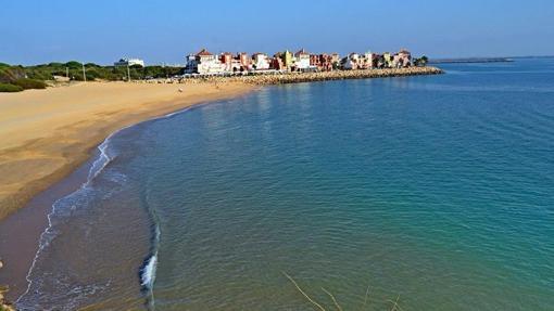 Donde acaba la zona urbanizada de la playa de Valdelagrana, en el Puerto de Santa María