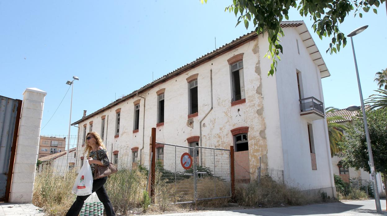 Pabellón del antiguo Hospital Militar