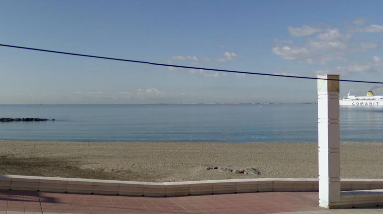 Playa de Almería capital