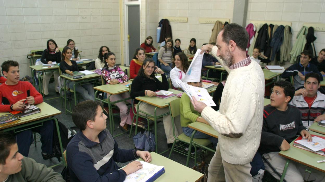 Clases de religión en un colegio de Córdoba