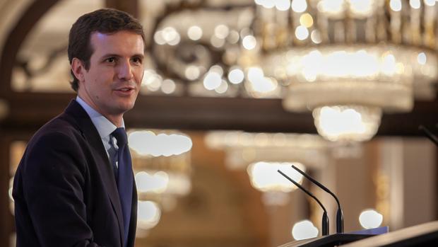 Pablo Casado: «Nos da igual cuando sean las elecciones en Andalucía, aquí tienen un partido que lo que quiere es ayudar»