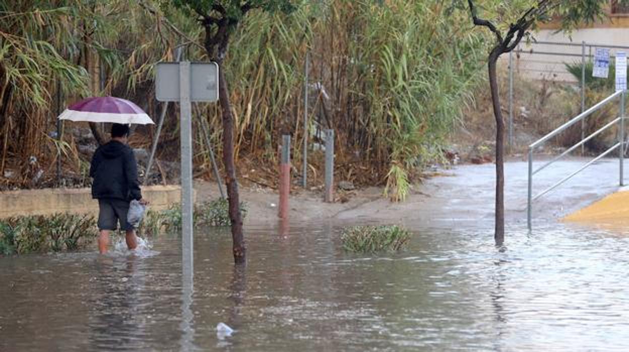 Inundiaciones en la provincia de Málaga