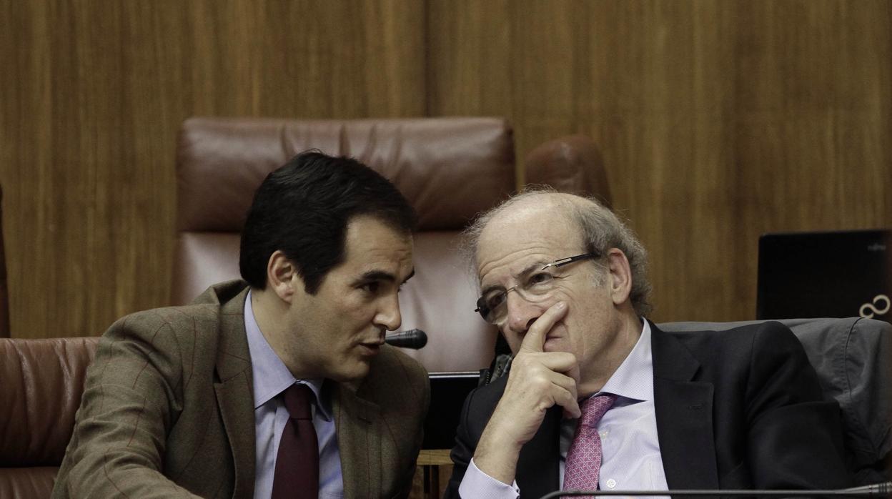 José Antonio Nieto, en su anterior etapa en el Parlamento de Andalucía