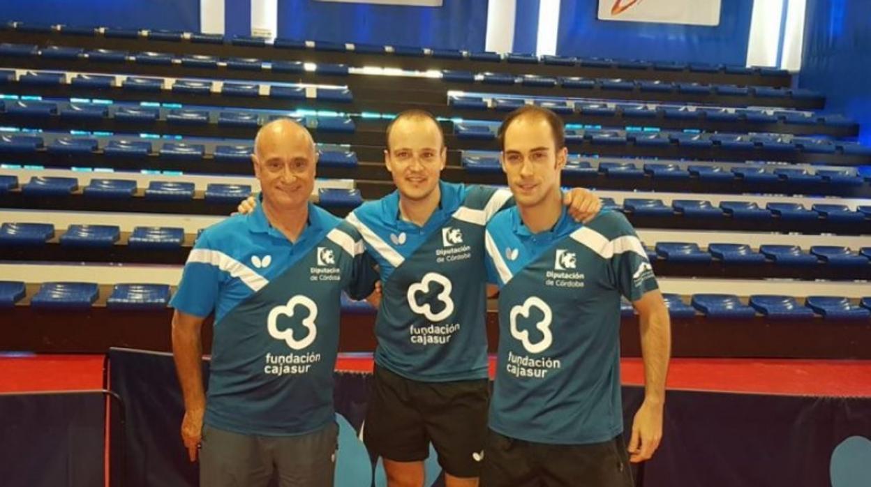 Formación del Cajasur Priego durante el último duelo liguero