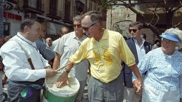Cuando George H. W. Bush descubrió Málaga