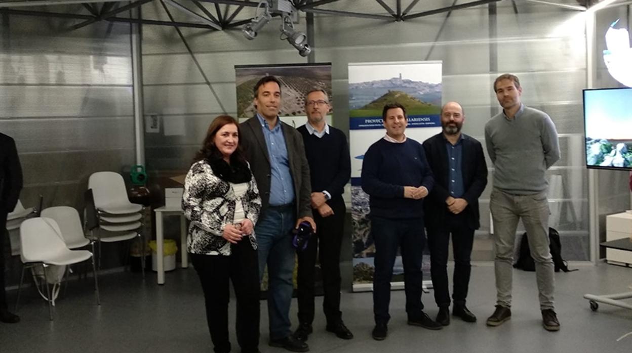 Presentación del proyecto para la visita virtual en globo