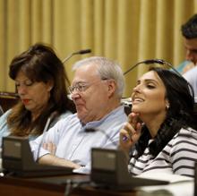 Ediles del PSOE en un Pleno