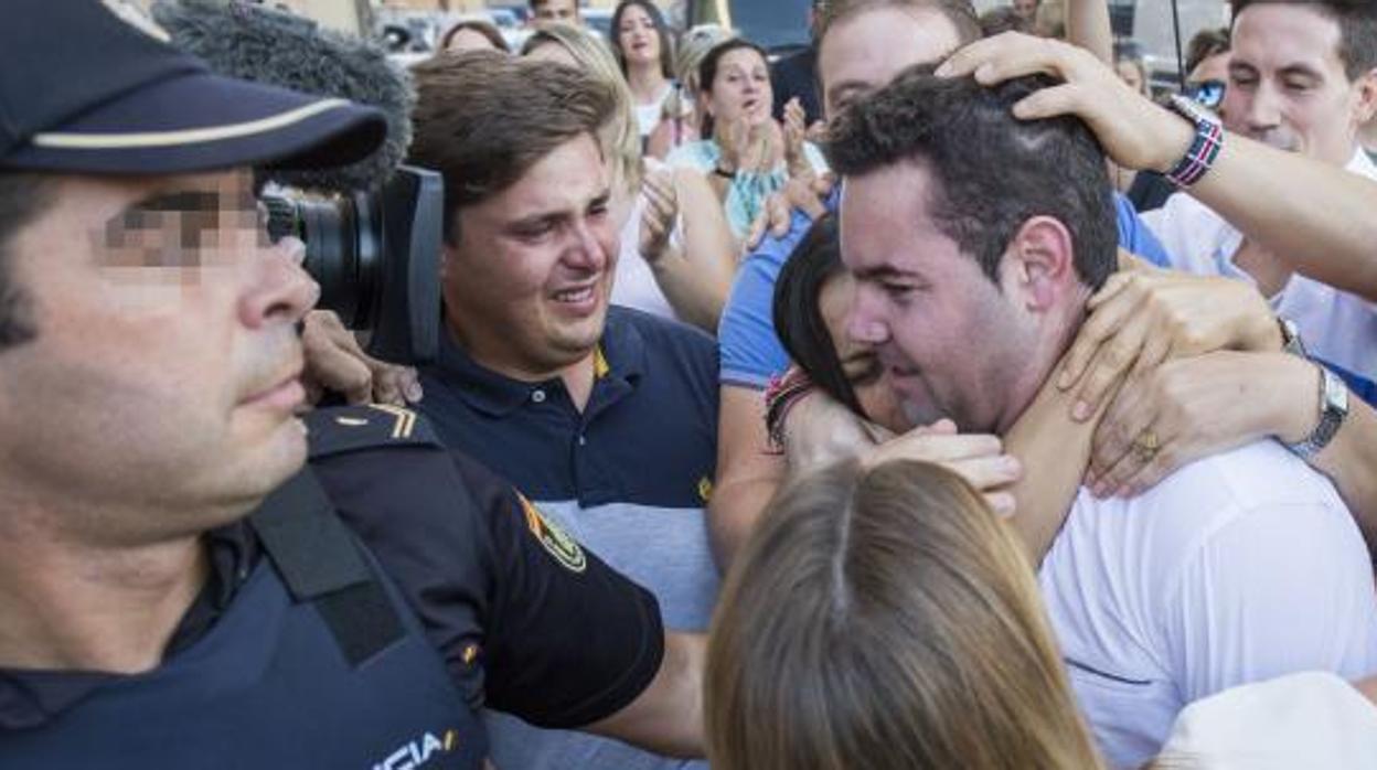 El que fue único acusado, absuelto, tras el juicio en Huelva