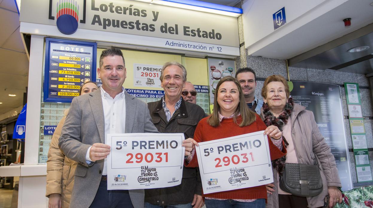 El quinto premio vendido en el Hipercor de Huelva es el número 29.031