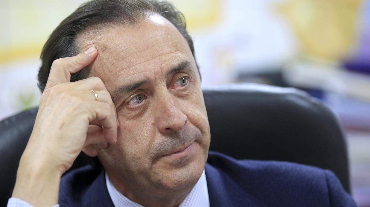 El presidente de la Cooperativa, Ricardo Delgado Vizcaíno