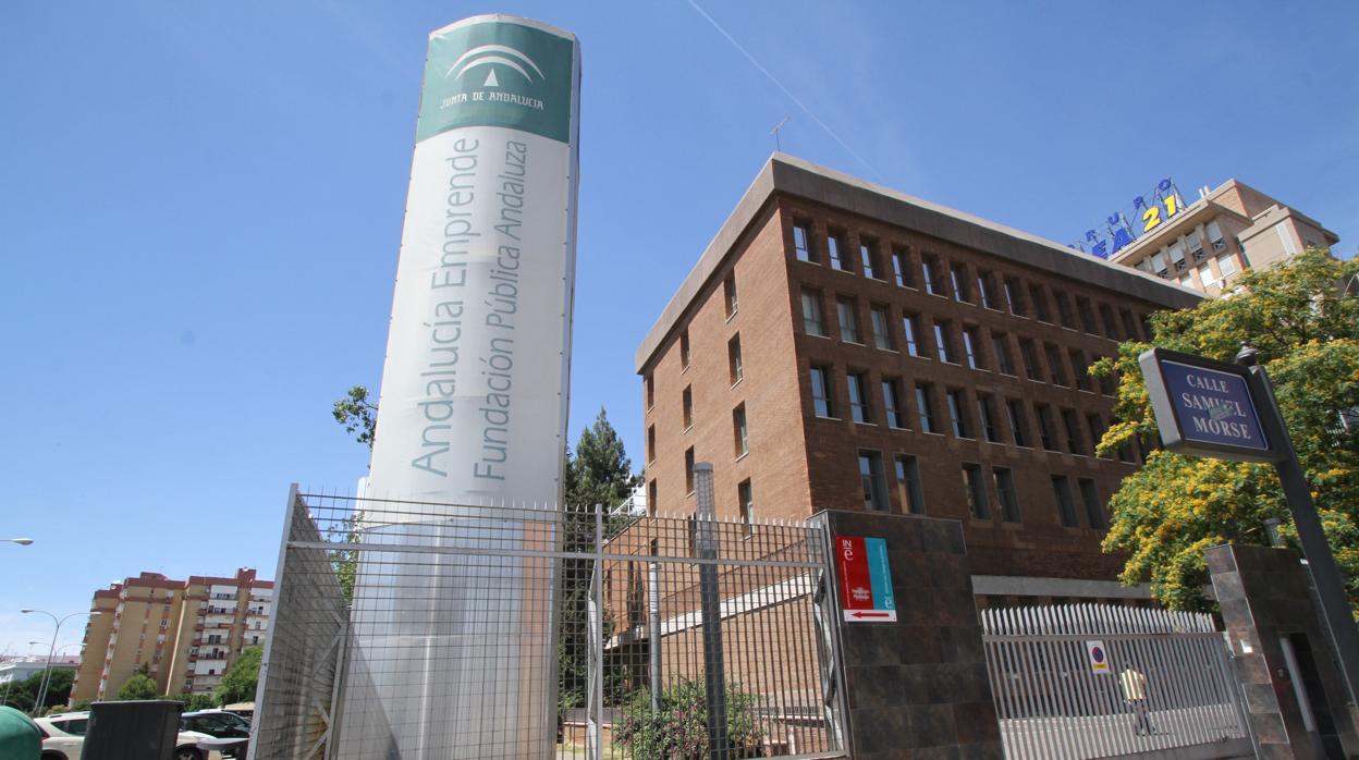 Sede de la Fundación Andalucía Emprende, perteneciente a la «administración paralela» de la Junta