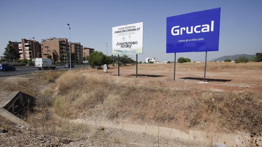 Parque del Canal donde se proyectó la Ciudad Deportiva del Córdoba CF