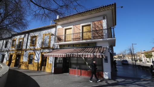 Bar Romerillos en la manzana que se quiere expropiar