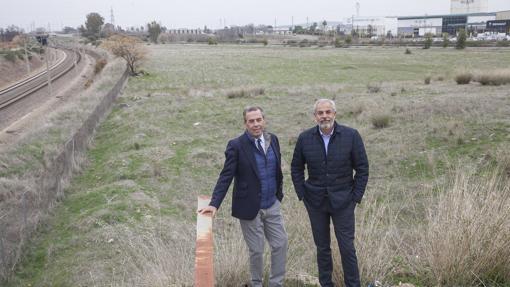 Los promotres del centro comericial en los terrenos de la tecnópolis