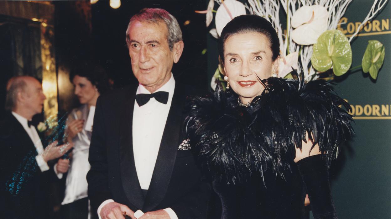 Elio Berhanyer y Charo Palacios, en el año 2000