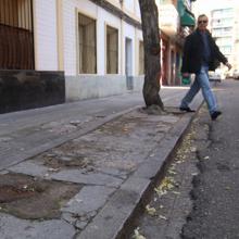 Una calle de Ciudad Jardín
