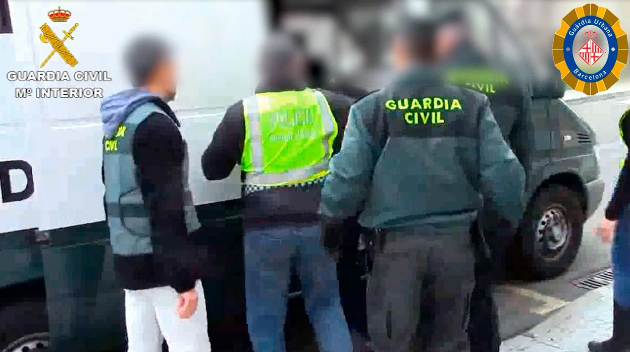 Detención de uno de los sicarios suecos