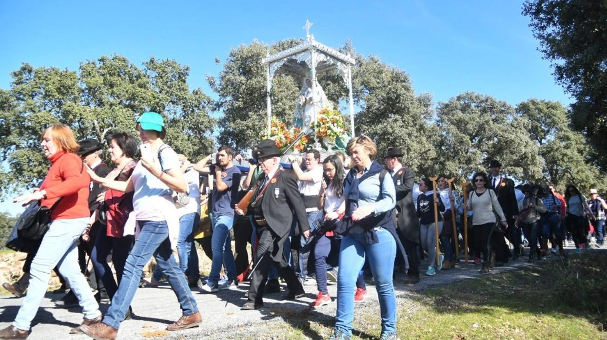 Procesión de la Virgen de Luna