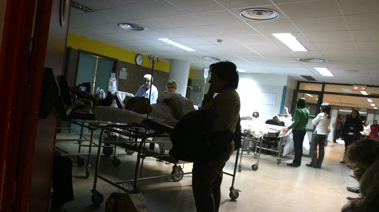 Sala de espera del hospital Reina Sofía de Córdoba