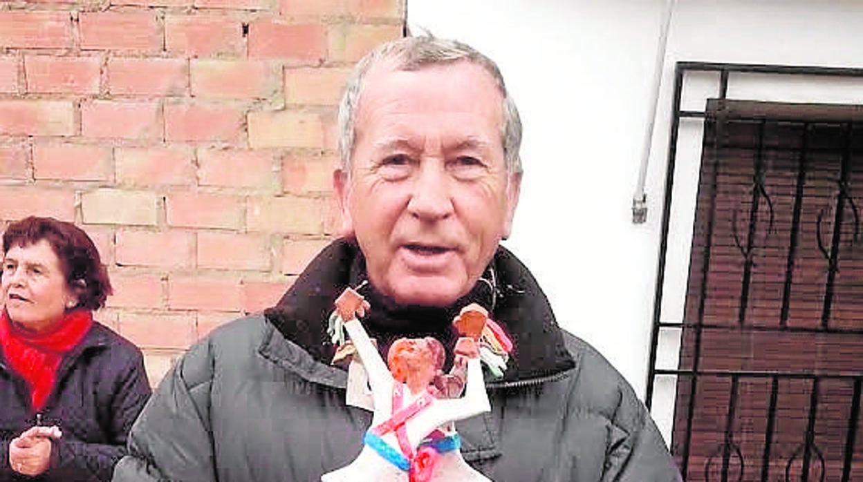 El terrorista del GRAPO Pepe Balmón durante su homenaje en Córdoba por la alcaldesa Ambrosio