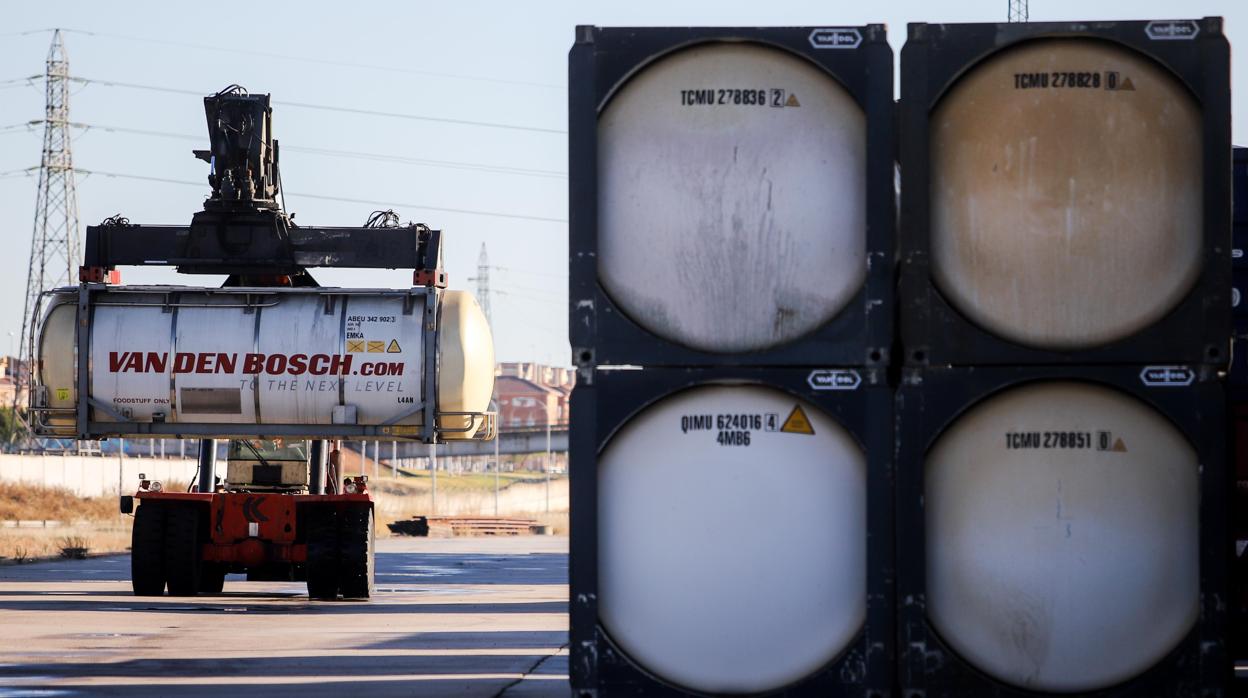 Estación de carga de Multirail en El Higuerón