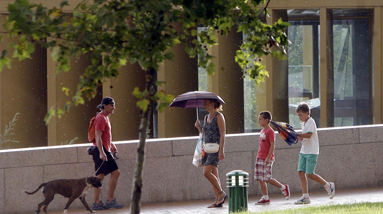 En primavera son muy usuales los cambios de tiempo
