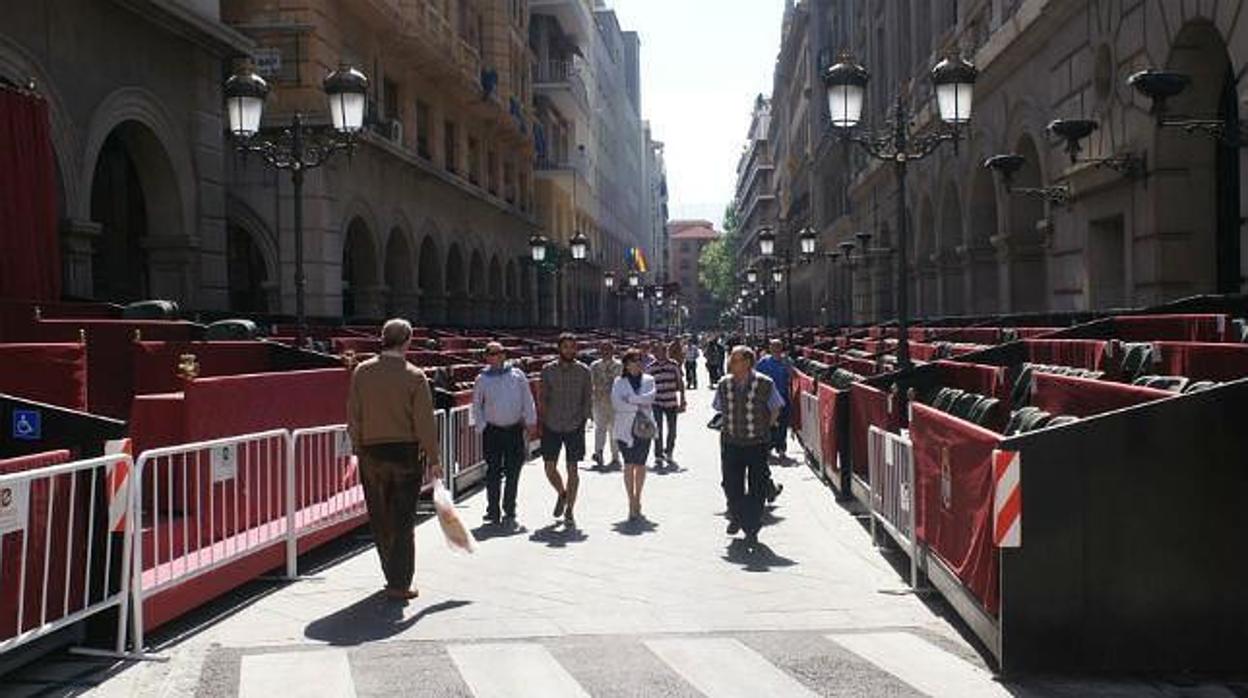 Los hechos se produjeron en plena carrera oficial de la Semana Santa de Granada.