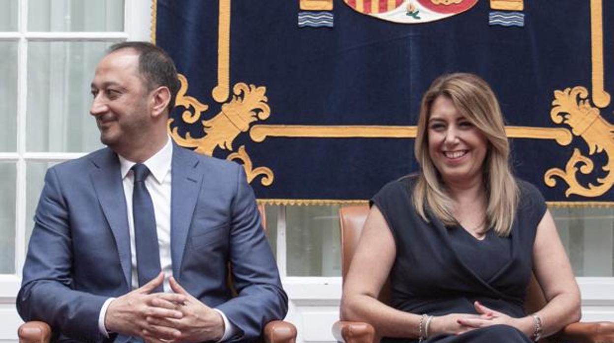 Gómez de Celis y Susana Díaz