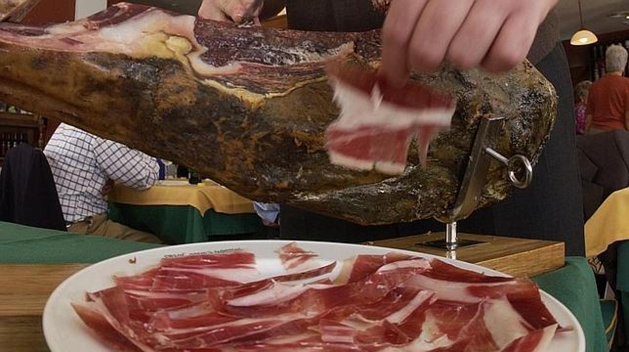 Pata de jamón de Jabugo