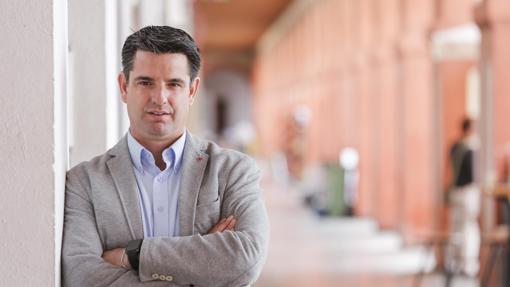 Pedro García en la Plaza de la Corredera