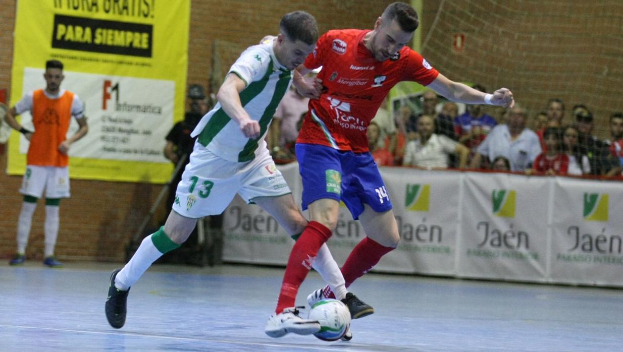 Un lance del juego del partido del ascenso