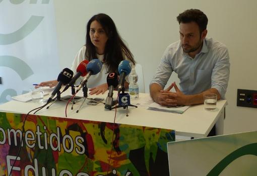 Elena García en su comparecencia de este martes