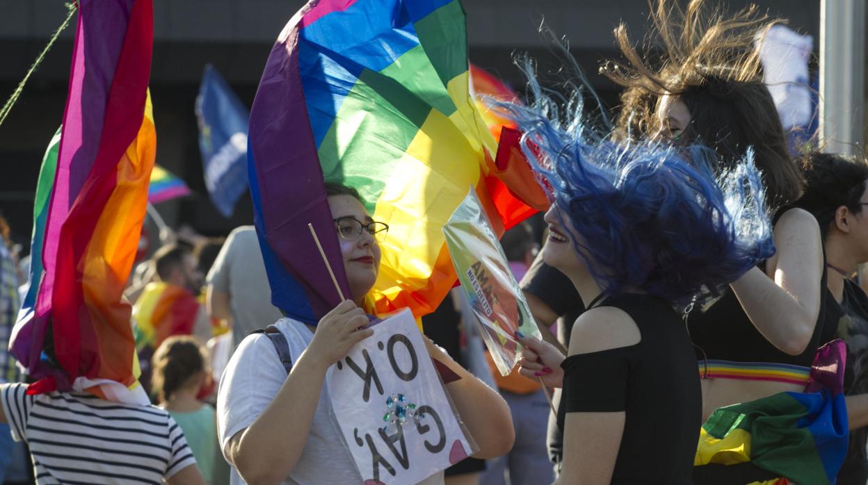 Manifestación del orgullo gay en Madrid