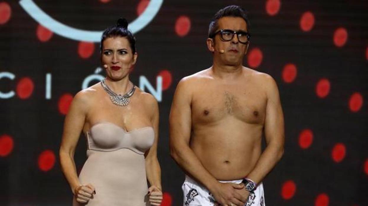 Silvia Abril y Andreu Buenafuente en la anterior gala en Sevilla