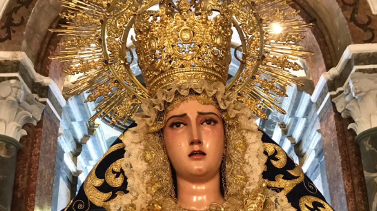 Ntra. Señora del Mayor Dolor Coronada, madre y Patrona de Aracena