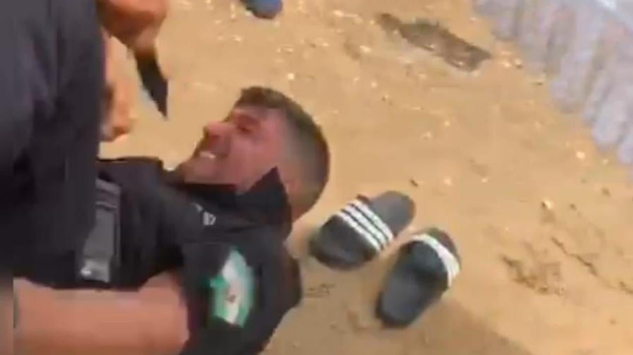 Momento de la agresión